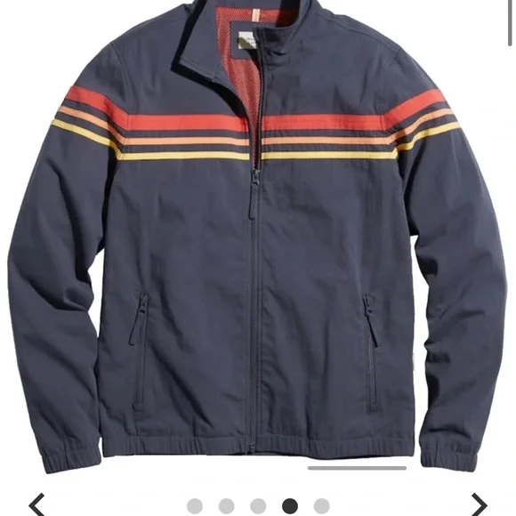 Marine Layer Freeman Stretch Twill Windbreaker Size XXL - Picture 8 of 9